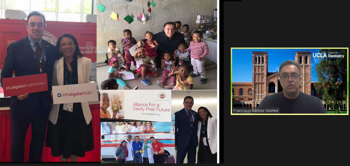 ColgateBSBF's tweet image. "Fluoridated toothpaste is our #1 secret weapon against fighting caries to help children." 

- @UCLA_Dentistry's Prof. Francisco Ramos-Gomez presents "Community-Based Approach to Reducing Caries" at Intl. Association of Paediatric Dentistry's conference 

#ColgateBrightSmiles