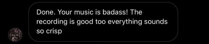Haven't sleep yet!!! BUT
we got the chance to speak privately with <a href="/BOOOfficial/">Born of Osiris</a> drummer trough DM.

Hope you guys doin well there.
Stay heavy, stay safe 🍻