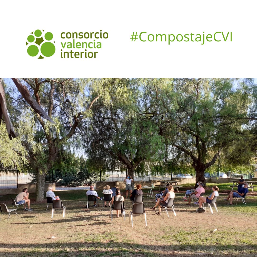 CviValencia's tweet photo. 🔴El divendres, la Urbanització 🏘️ La Vall de Llíria ens va acollir en una sessió sobre #compostatge ♻️💚amb 14 assistents i 12 nous projectes
👌Gràcies a l'ajuntament i als tècnics que van assistir i a tots, gràcies per l'interés i la participació. 👏👏 #micompost… https://t.co/aBiUM0pVTY