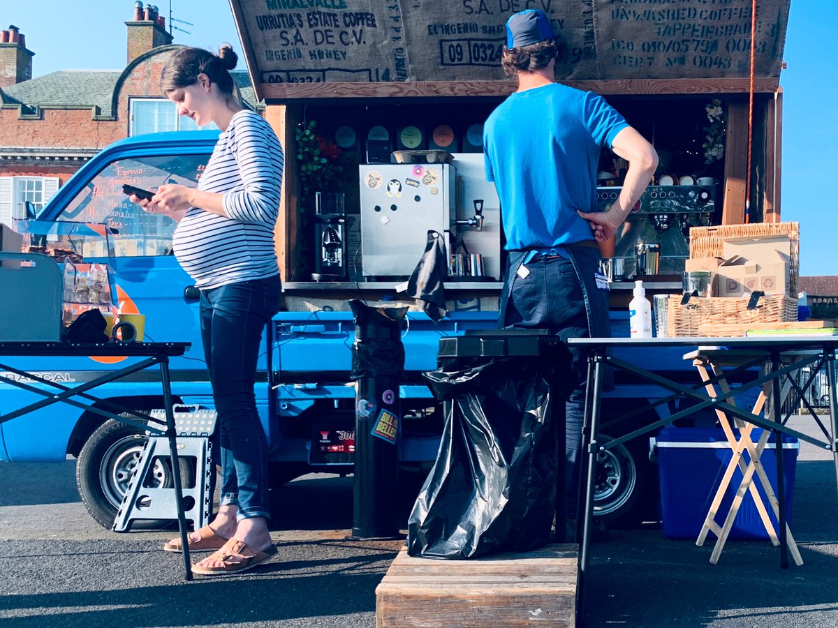 YayCoffeeUK's tweet photo. The world according to our Toddler Boss. We’re back up near the Holbeck Clock Tower from around 8am- 4pm tomorrow 😊 #yaycoffee #Scarborough https://t.co/QQgh0TGR2G