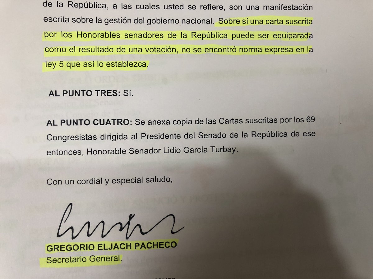 JERobledo's tweet photo. El que miente es usted, señor ministro, usted lo sabe, y así lo certifica el secretario del Senado.
Porque el Senado nunca aprobó que @IvanDuque autorizara tropas de EEUU en Colombia, como usted dijo, engañando.
Estas son las pruebas. 
Debe renunciar a su cargo!!! https://t.co/62DTsM0R8z