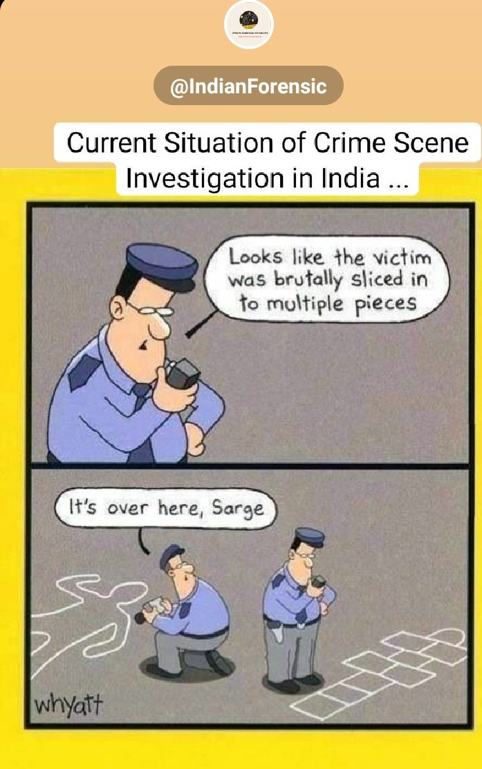 darsgahekarbala's tweet photo. Each district should have its own Forensic experts team to support the police investigation.
#EqualForensicRR #forensicstudent #forensicscienceoptionalinUPSC #Askforensicjobs 
@PMOIndia  
@AmitShah @dhruv_rathee @thedeshbhakt @abhiandniyu @RahulGandhi https://t.co/6AOoYn7q48