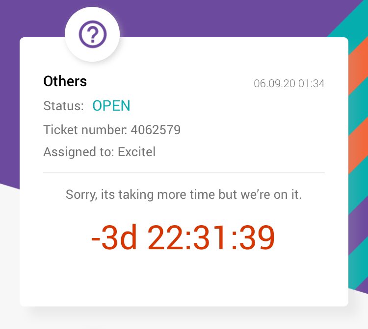 brij2205's tweet photo. It is the reality of @excitel_rocks and i am complaining daily from last 3 months but there is no strict action taking by you till now.
#fraudcompany #fakepromises #makingfoolofcustomers #worstservice #worstcustomerexecutive #everythingisworst https://t.co/LXxWIzOplG