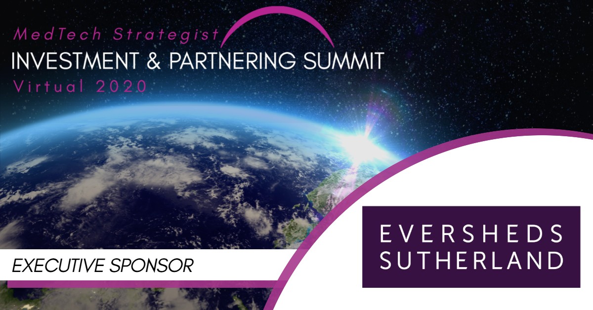 MedTechStrat's tweet photo. Thank you Eversheds Sutherland for your global dedication to the health and life sciences sector. We are proud to have @ESgloballaw as executive sponsors of our upcoming Investment &amp; Partnering Summit – Virtual 2020. Register at https://t.co/2mARnheEuv
#VirtualSummit20 https://t.co/b2cAS20D0w