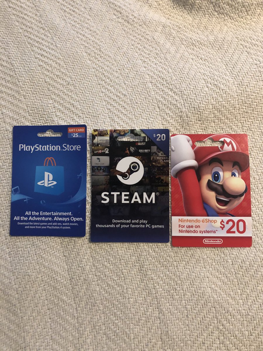 smoke_1122's tweet photo. 🌟GIVEAWAY TIME!🌟

I am doing a giveaway of either a $25 PlayStation Store card or a $20 eShop or Steam card; the winner gets to decide which one they want!

All you have to do to enter is:

🌟 Like the tweet
🌟 Retweet

Ends on Friday, 9/18, 5:30 EST

Good luck to you all! https://t.co/syV2hsjajM