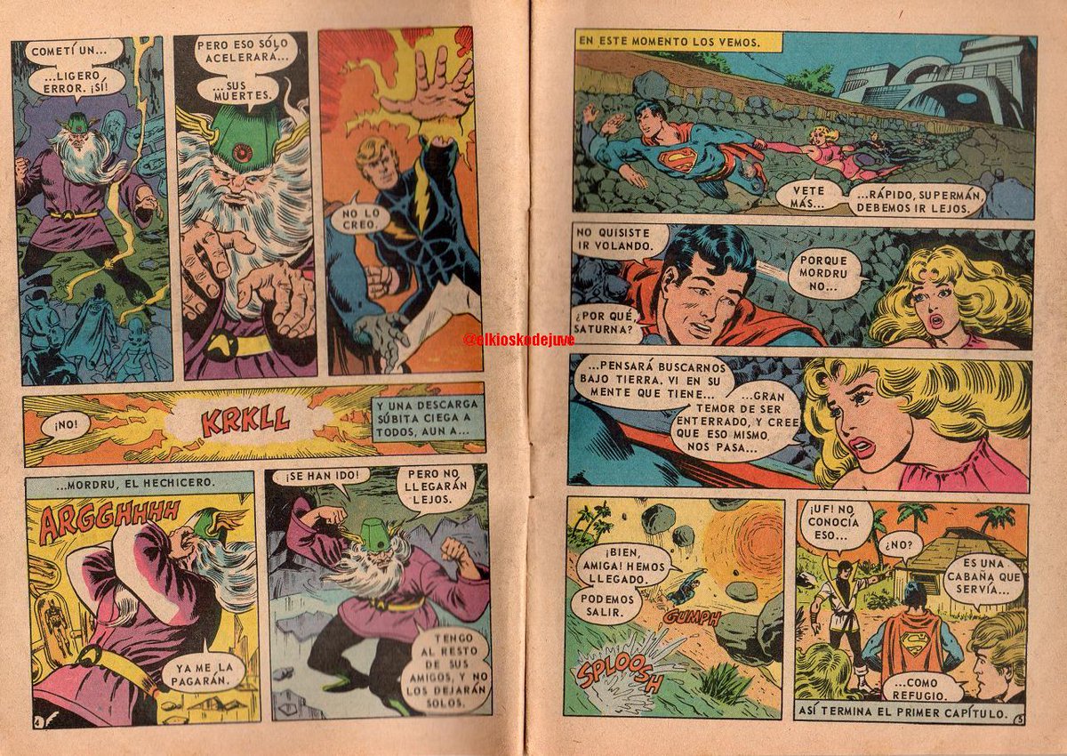 elkioskodejuve's tweet photo. Super Comic N°172 presenta: Legión de Super-héroes en "Mordru el amo de la tierra". Editorial Novaro. México 1980. Argumento: Paul Levitz. Dibujo: Joe Staton y Murphy Anderson.
#SuperComic #LegiónDeSuperHéroes #EditorialNovaro #Novaro #PaulLevitz #JoeStaton #MurphyAnderson https://t.co/R6YaQIPRUH