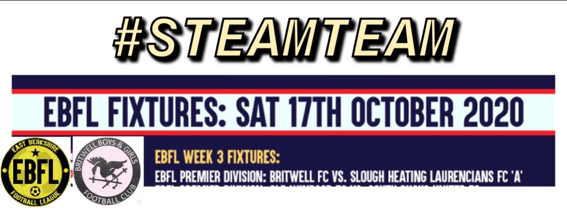Britwell_FC's tweet photo. First 3 @EastBerkshireFL fixtures are out :
2 out of 3 at the Ranch
#whowantssome
#letsbeavinya https://t.co/9LlxTTGcHa