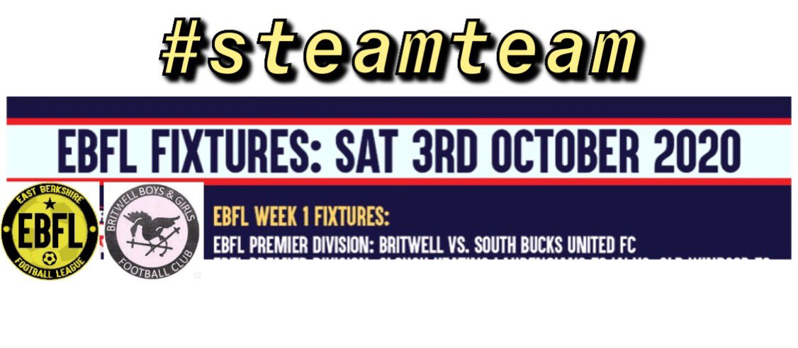 Britwell_FC's tweet photo. First 3 @EastBerkshireFL fixtures are out :
2 out of 3 at the Ranch
#whowantssome
#letsbeavinya https://t.co/9LlxTTGcHa