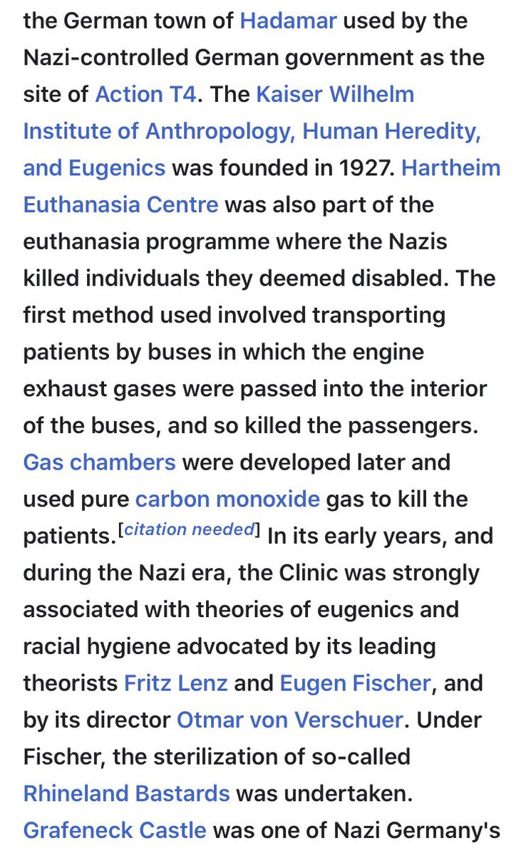 They also targeted the physically disabled, deaf, blind, & homosexual. They had panels you had to appear in front of where they would deem that you were to be sterilized or eliminated. They even have camps they kept them in like the one’s here 3/