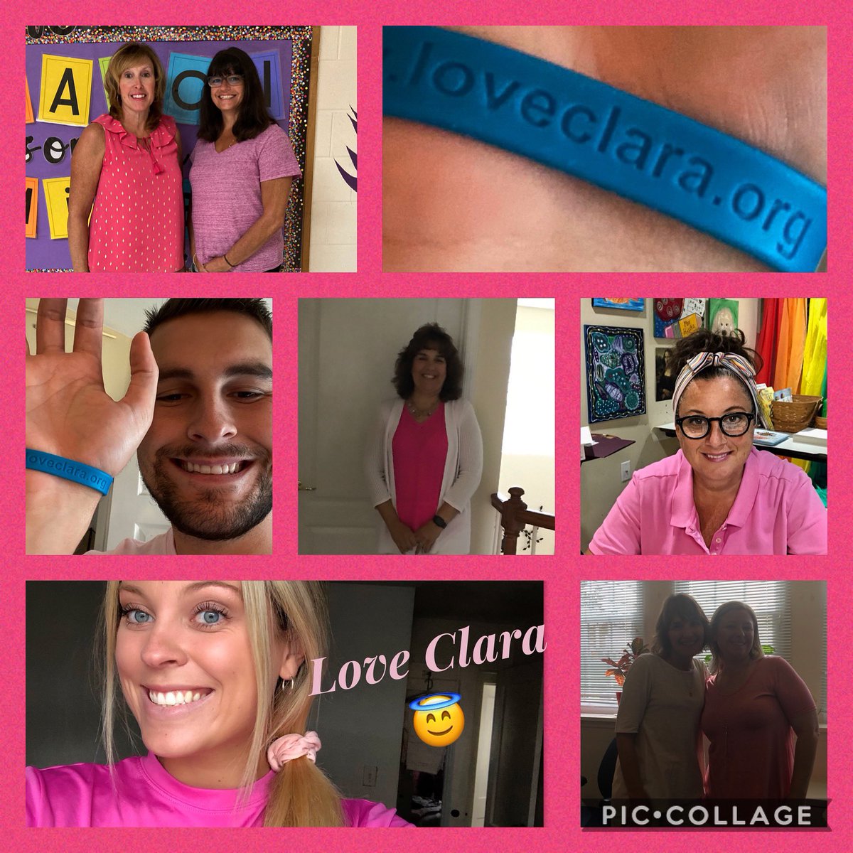 JaniceCirone's tweet photo. Remembering Clara Ellen Zlatkin today on her angel anniversary. Sending love to her family 💕#wearpinkforclara @wdeptford @zlatkink @LoveClara_Org https://t.co/XIBiEQgkcB
