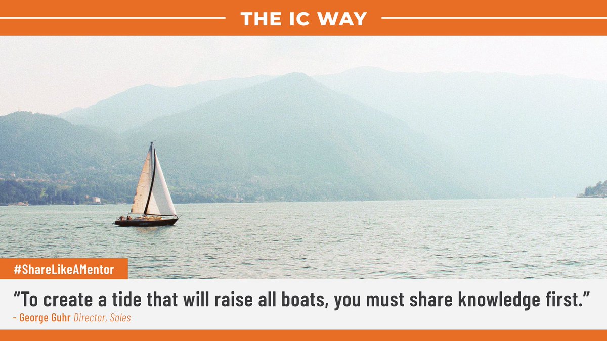 GoVicasso's tweet photo. Take the initiative to coach, guide, teach, and mentor others. Ask yourself “Who else needs to know this?” Learn more: https://t.co/Aff2PKx5wH
#ICWay #Fundamental12 #ShareLikeAMentor #MondayMotivation https://t.co/ZIUsgVGPNR