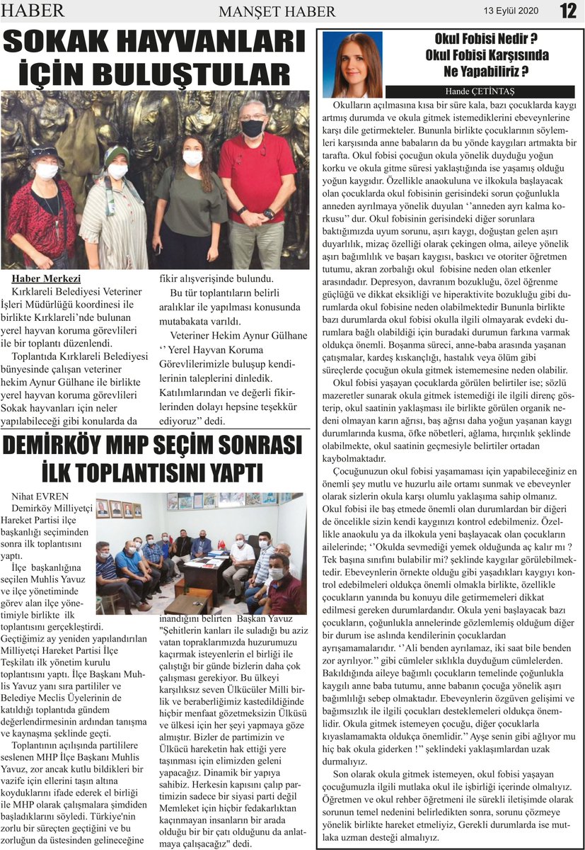 Kırklareli Manşet Haber (@manset_k) on Twitter photo 