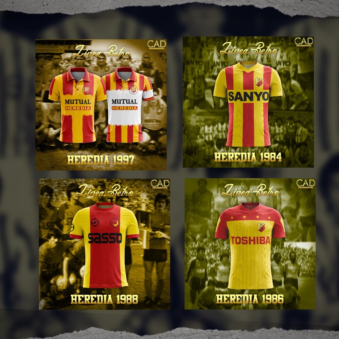 CascanteDesign's tweet photo. Las camisetas retro de los líderes del Grupo A 🔴⚫ y B🔵⚪
Las del campeón nacional 💜🏆
Y las del Team Florense 💛🐯
Están con nosotros y con una promo que no te puedes perder: 2 x ¢25.000 en toda la #LineaRetro con personalización GRATIS✅
DM para más información https://t.co/gHv6s5pIjm