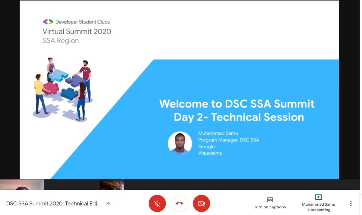 AdaimaMustafa's tweet photo. Wow, DSC SSA SUMMIT 2020 was🔥🔥. Thank you @EricaKHanson
@aniediudo
@auwalms
#DeveloperStudentClubs #DSCSummit2020 #DSCSSA #DSCUEM https://t.co/3qvgJRr9ky