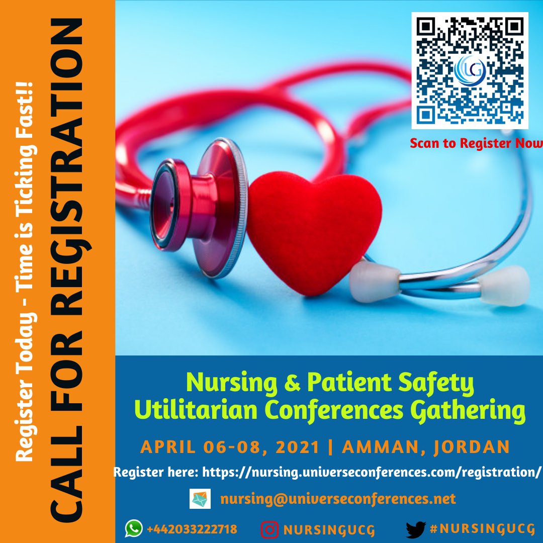 NursingUCG's tweet photo. Register today Time is ticking fast for the 9th UCG edition on #Nursing &amp; Patient Safety. If you haven't registered yet, do it today here: https://t.co/nom8ueDraf
#Nurse #practitionernurse #rn #registerednurse #globalnursing #Medical #hospital #doctors #nurselife #Patientcare #RN https://t.co/0ENGRU0uW2