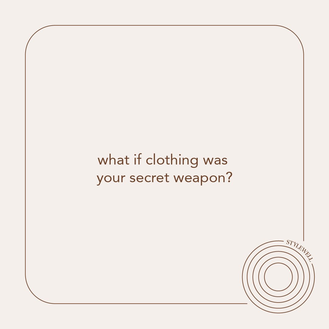 empowering all people to achieve their dreams by using clothing as a tool for confidence 

#stylewell