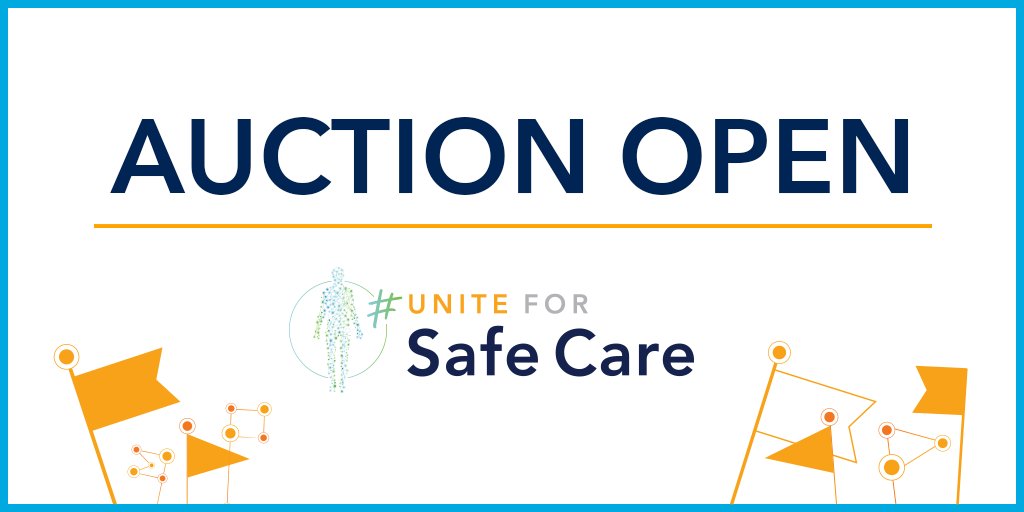 The #uniteforsafecare Auction is open! Bid on one-of-a-kind items including autographed Sex in the City photos, handmade jewelry, artwork, backstage passes and more! All proceeds benefit Patient Safety Movement Foundation and help save lives! Start bidding bit.ly/2Rktee4