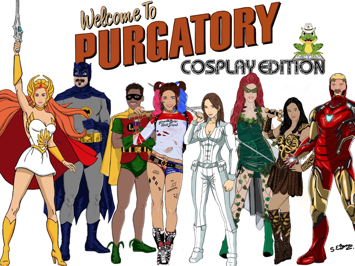 SnookyMicdana's tweet photo. Purgatory Hero’s assemble!! #wynonnaearp #earpers @realtimrozon https://t.co/wVKXwc7Cus