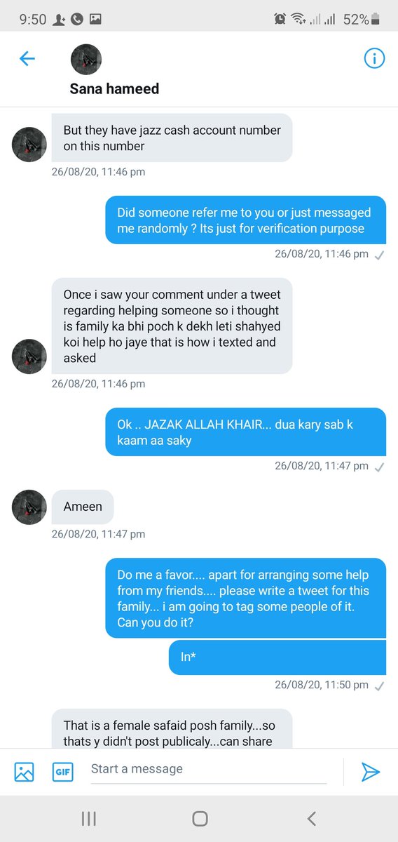 In this regard I contacted  @waqas_amjaad and was informed that he went through almost same ordeal from  @sana_hameed19 attached SSs of conversation as proof.  @cybercrimefia please take action against this organised gang. Contact numbers available in SSs @wrrakshaiiiiiii  @Marghaee