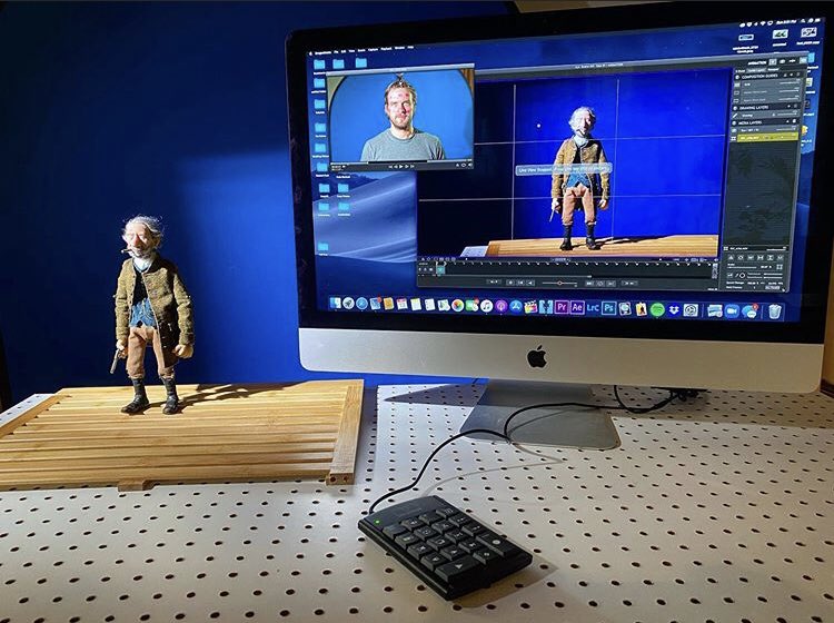 Workshedanimate's tweet image. Testing out some new features in Dragonframe.
.
.
#dragonframe #stopmotion #animation #behindthescene #horror #filmmaking #indiefilm #sailor #whaling #Filmmaker #supportindiefilm #cinema