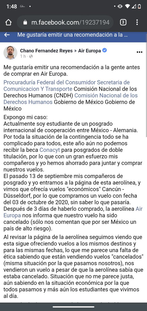 XimeSam's tweet photo. @AirEuropa @ChanoFdz  Respuestas por favor!! Pésimo servicio de esta aerolínea! @GobiernoMX https://t.co/mI16AF5GbI