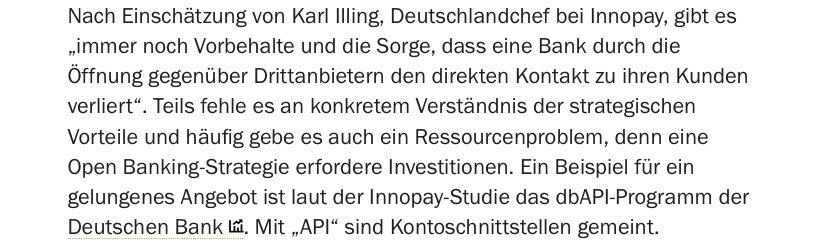 „Viele Verbraucher profitieren bereits von Open-Banking-Angeboten - ohne es zu wissen.“ Über Vorteile für Kunden und Banken im neuen Artikel von <a href="/KatharinasNews/">Katharina Schneider</a> 👉