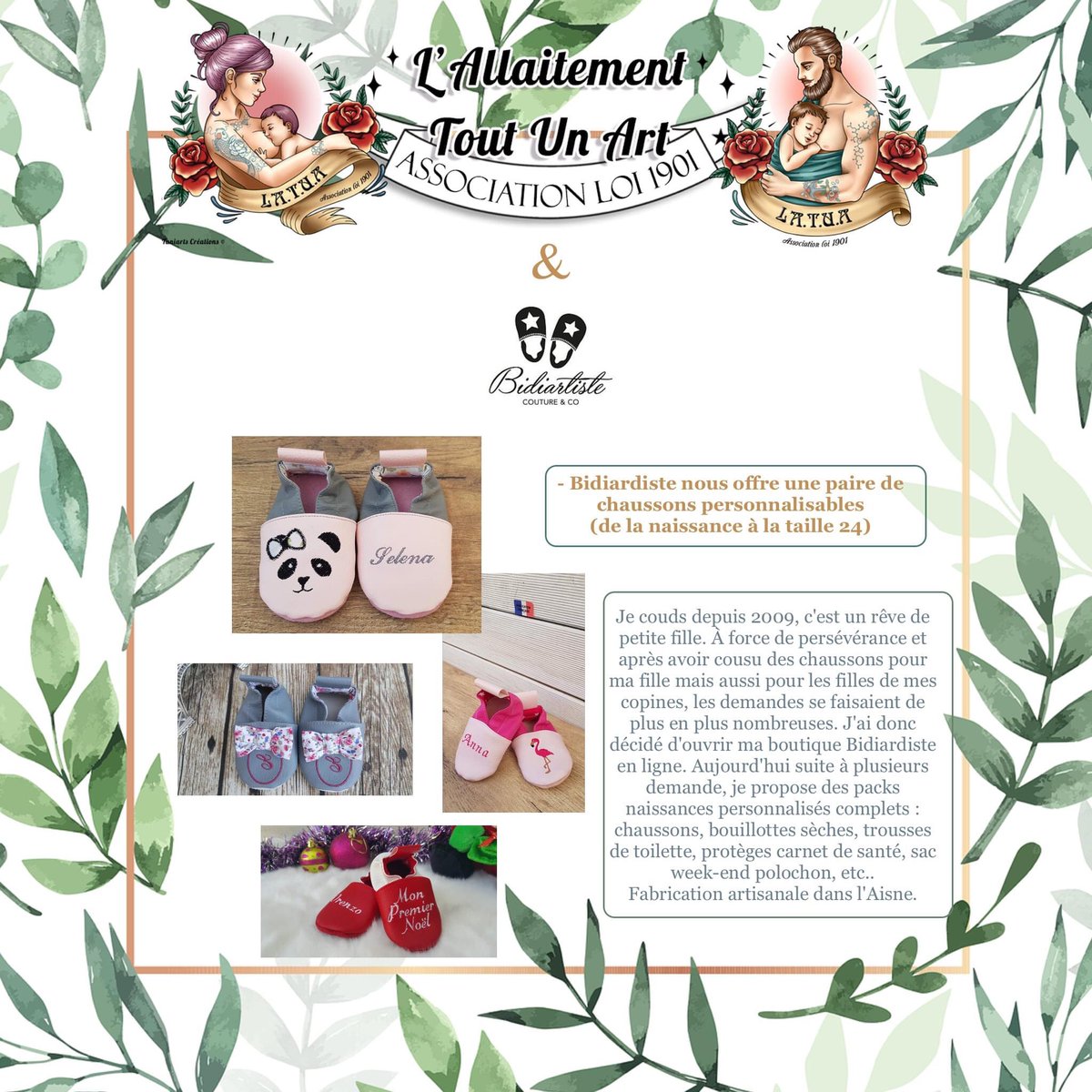 Qui veut #gagner ces adorables #chaussons de chez Bidiardiste ?! Vite #ticket pour la #tombola  👇helloasso.com/associations/a…