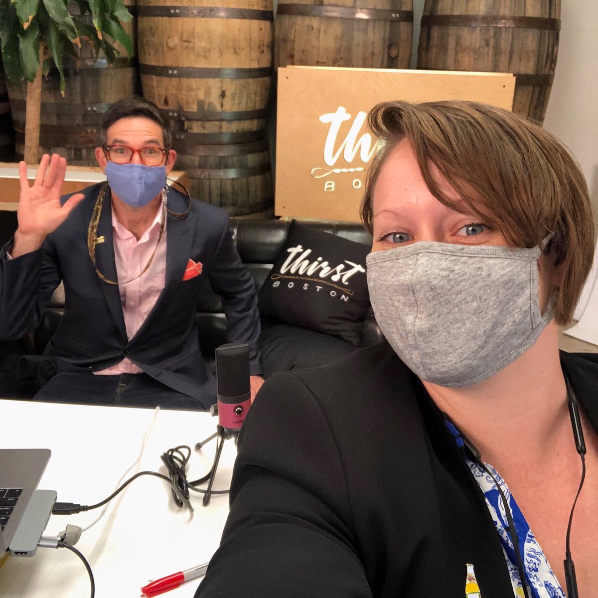 Hello from Thirst Boston HQ! Nick and Maureen are gearing up to go live at 3:30pm EST with this year’s Thirst Boston Virtual. Join today’s seminars and Cocktail Trivia at thirstboston.com/virtual

See you all soon! #thirstboston