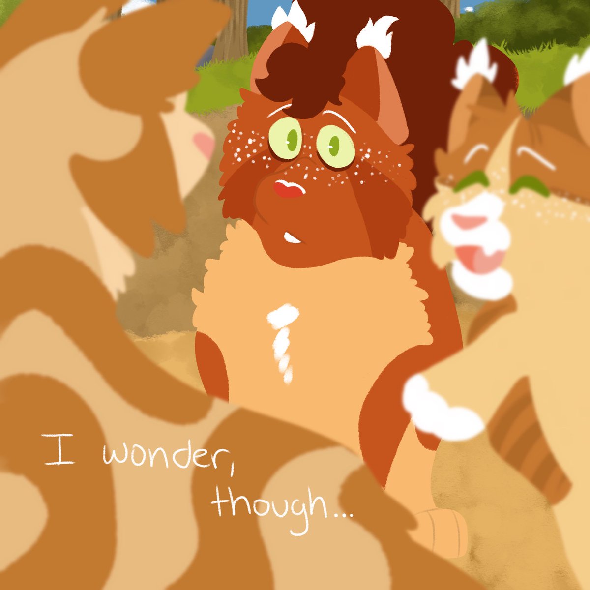 fishbaitslime's tweet photo. old friend #wc #warriorcats #squirrelflight #spiderleg #whitewing #sorreltail #shrewpaw https://t.co/04w6LoRoPs