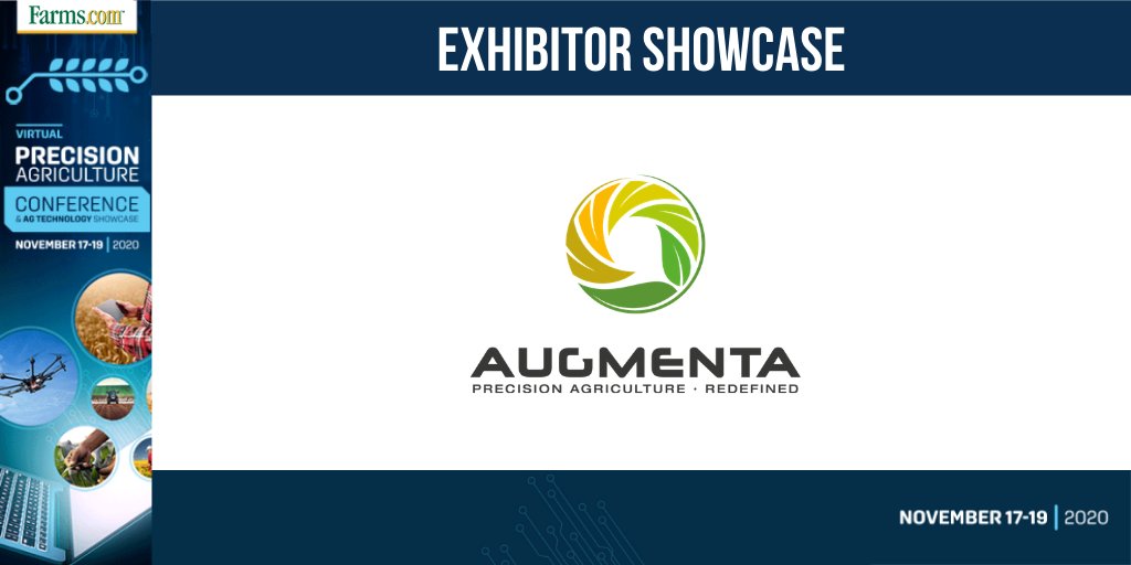 FarmsNews's tweet photo. We're pleased to announce that @AugmentaAg is exhibiting at the 2020 https://t.co/jYnNHPWvMi Virtual #PrecisionAgriculture Conference &amp; #AgTech Showcase on November 17-19! #PAG20 #PrecisionAg

Learn more: https://t.co/tyroC4afp1 https://t.co/F1I5UO7goa