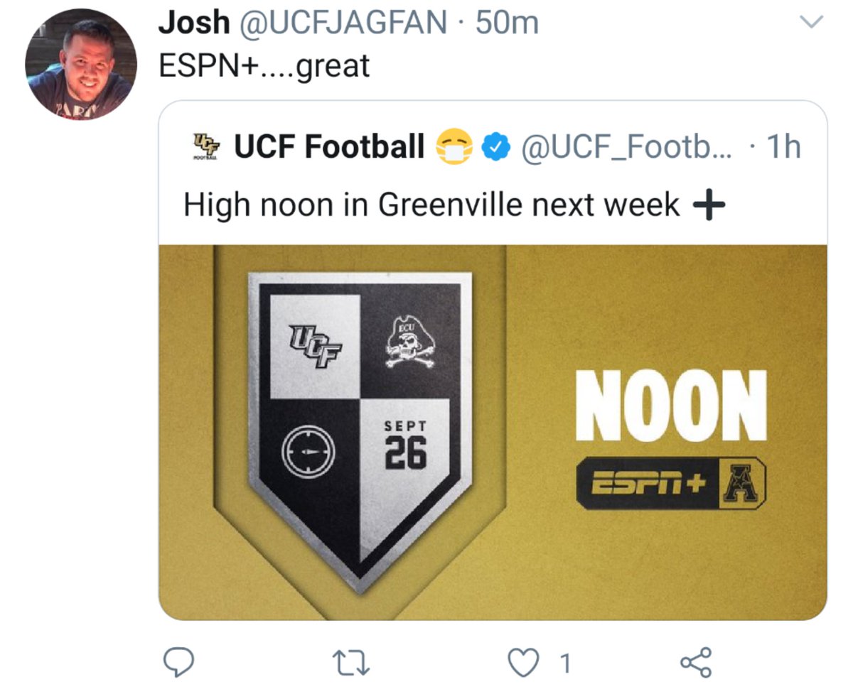 Just really good content from the UCF fans today