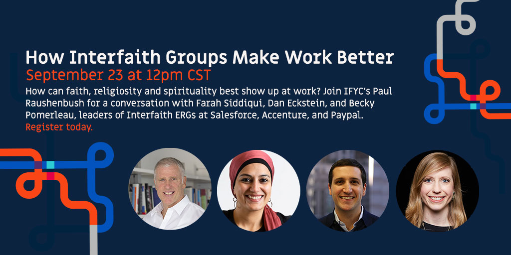 This is going to be a great conversation! These inspirational interfaith leaders from some of America’s most innovative companies will share how they're helping religiously diverse individuals thrive in the workplace <a href="/Fariodo/">Farah Siddiqui</a> <a href="/DMEckstein/">Dan Eckstein</a> &amp; Becky Pomerleau zoom.us/webinar/regist…