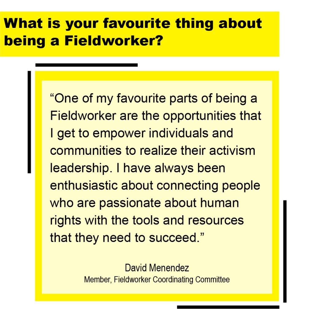 AmnestyNow's tweet photo. Our team offers mentorship, training, and skill development. If you have 6 months of previous experience with Amnesty and are looking for your next step in your activism journey, join our team! Applications are open! #Amnesty #AmnestyCanada #Activism #AIFieldworkers https://t.co/iQwJzT4cq4