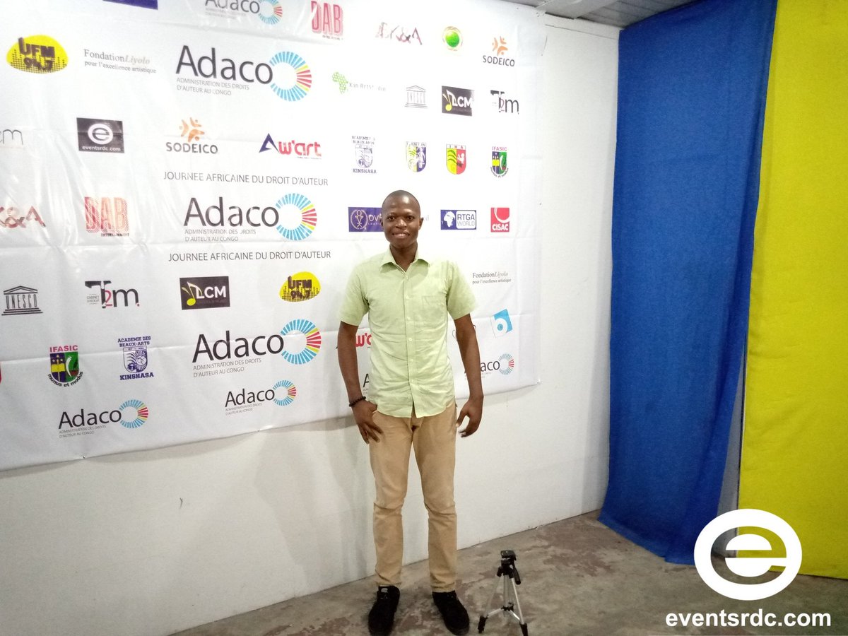 etiennekambala0's tweet photo. Un réel plaisir d'avoir couvert pour le compte d'@EVENTSRDCCOM la conférence-débat sur la problématique des droits d'auteurs en #RDC

@Mohombi @LaCliqueMusic @947UFM @SODEICO_ @adaco_rdc @Djofalanga #JADA20 #ConfADACO #ConfADACO20 @CALMnaBiso https://t.co/07ntiaNjty