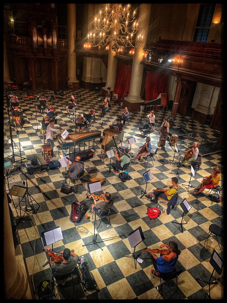 iestyn_davies's tweet photo. AN ORCHESTRA. HANDEL. RODELINDA. RECORDING. @EnglishConcert @StJohnsSmithSq https://t.co/MHfaDGmr3E