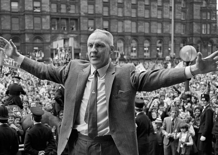 “Above all, I would like to be remembered as a man who was selfless, who strove and worried so that others could share the glory, and who built up a family of people who could hold their heads up high and say 'We're Liverpool'.”- bill Shankly