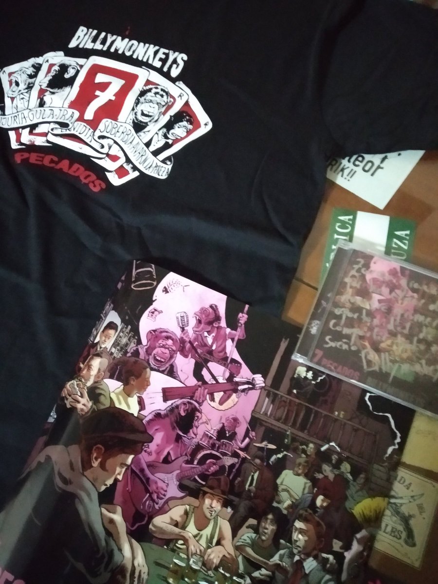 Artiplano's tweet photo. Gracias a los @billymonkeys por los regalitos!
Peazo banda granaína
Deseando volver a veros tocar en directo! https://t.co/YV35WfQWEf