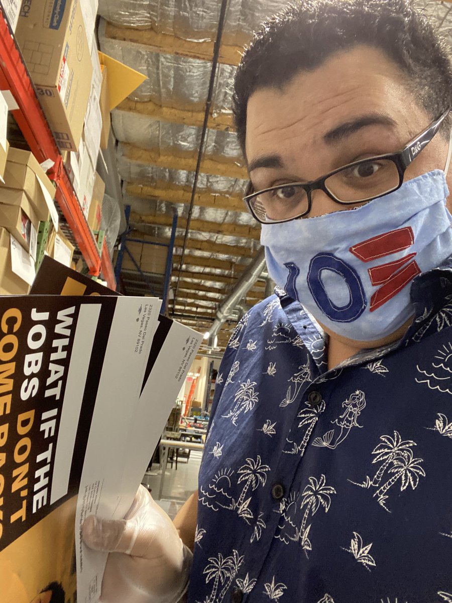 mtrlguy's tweet photo. We have 50 days till Election Day. Spent the day sending out mailing for @nvdems #NevadaDemocrats 

Visit https://t.co/xYLpYg0idR to help us win big! https://t.co/YXY92ysS4j