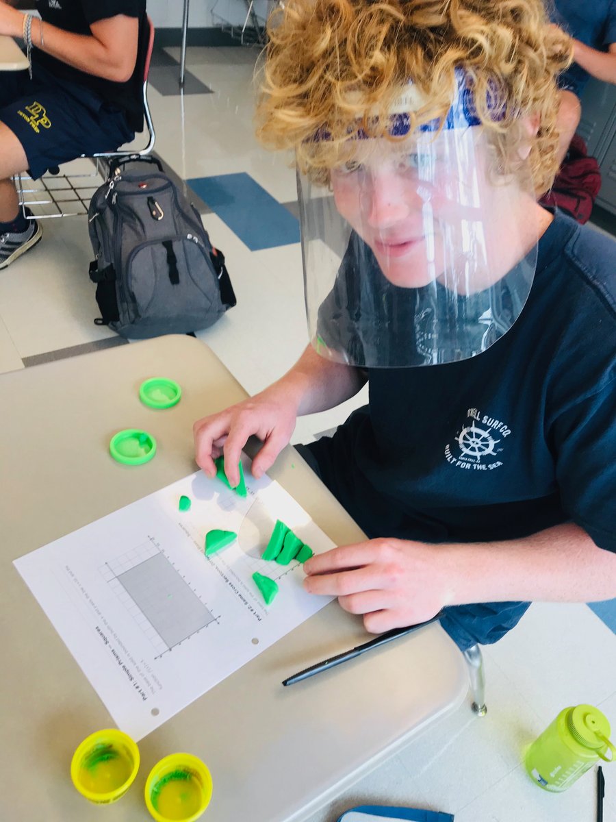 DEVONPREP's tweet image. Miss. Todd's AP Calc BC class built 3D models of volumes by cross-sections with playdoh today. Who knew Calculus could be so fun?! #apcalcbc #devonprep