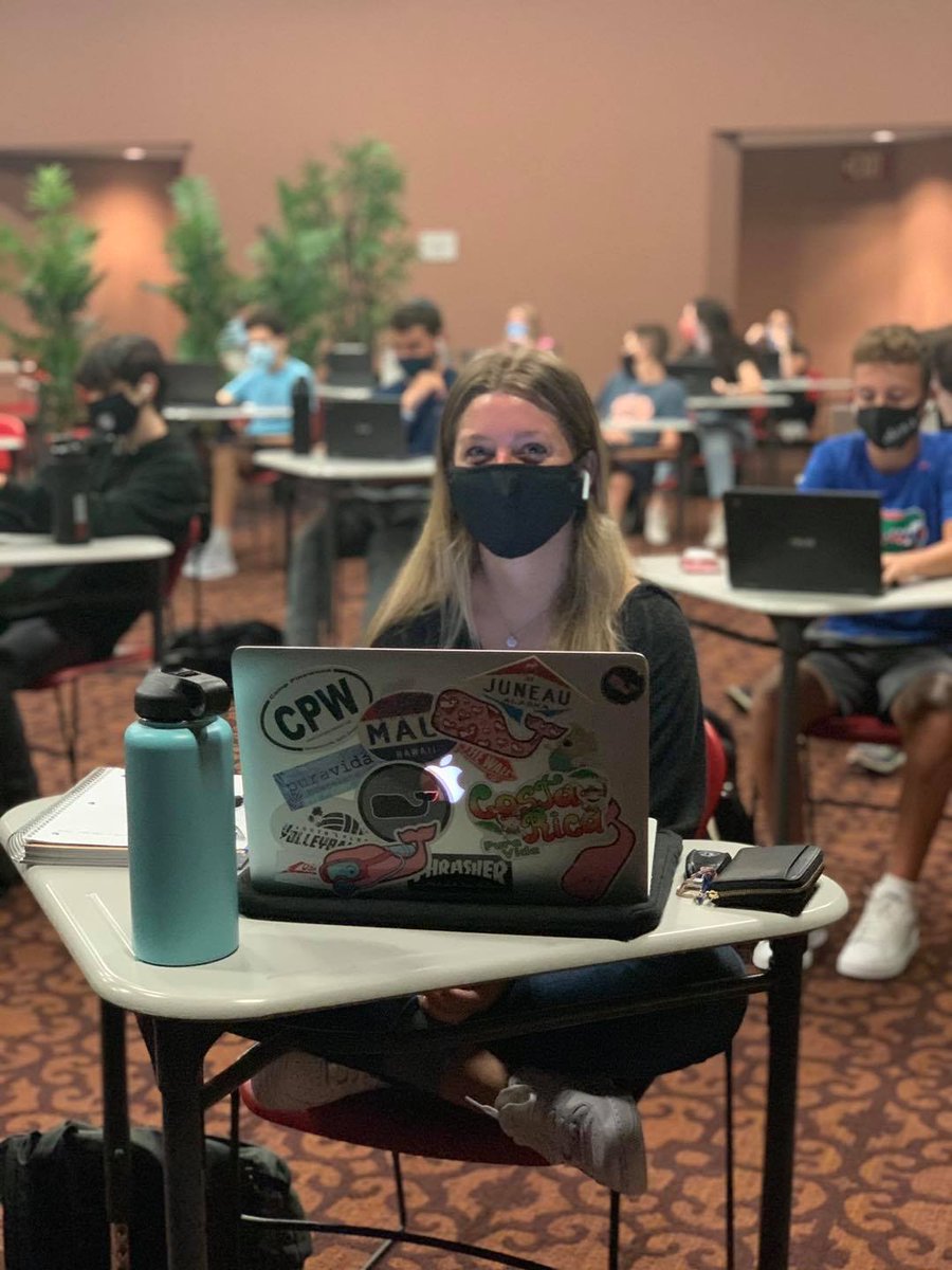 DKJABoca's tweet photo. So many air hugs on campus today as we opened our doors to our 11th and 12th grade students as part of our staggered start. Join us in wishing our Class of 2021 an amazing last first day of school on the #DKJA campus. #TheDKJAWay https://t.co/1zU0QTbXlO