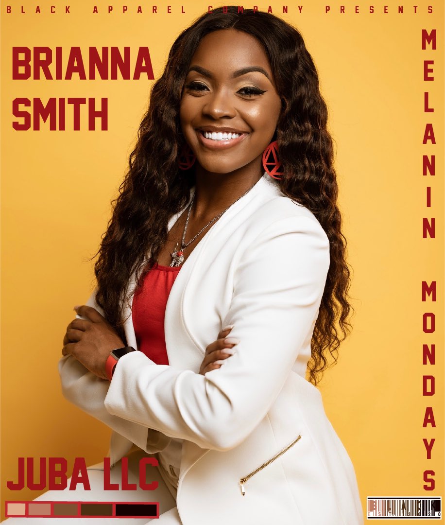 BlackApparelCo's tweet photo. 🤎MELANIN MONDAYS🤎

This week we are featuring 
Brianna Smith, the mastermind behind 
JustUs BlackAtlanta LLC also known by its trade name, @JubaLlc !!! (A THREAD) https://t.co/9acPzcELWf