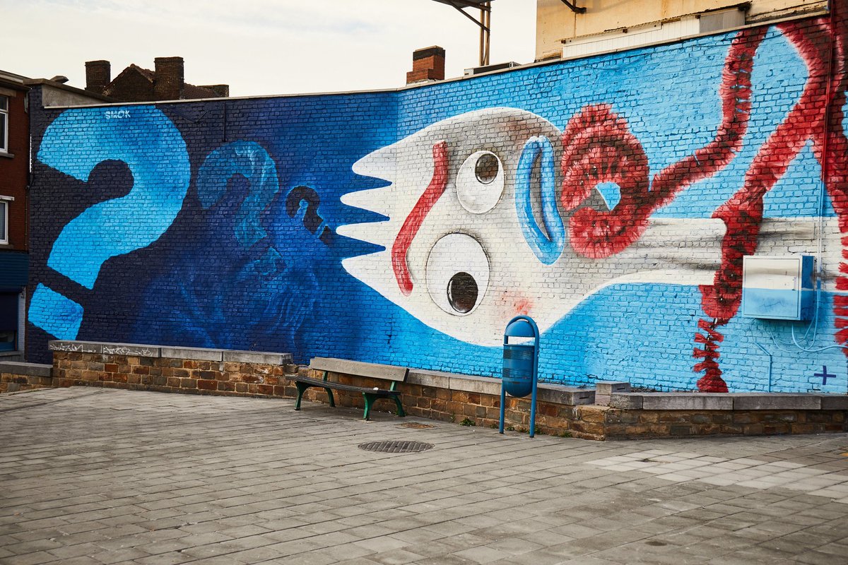 2times_mum's tweet photo. Street Art by Smok #Forky, CeePil #Imagineering, Whoups #NationalGeographic and Kitsune Jolene #MarvelHeroProject for #DisneyPlus https://t.co/vXL7QwhPQd