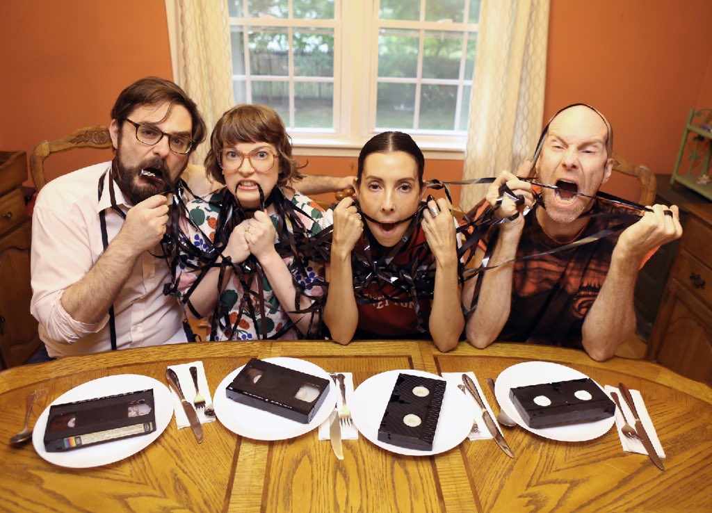 This Friday and Saturday live on the internet! Me and @BakerJacquie and <a href="/Holy_Schmid/">Matthew Schmid</a> and <a href="/lilroseroyce/">rose</a> go wild on your computer! More info here—> facebook.com/events/s/incre… Eat your video!