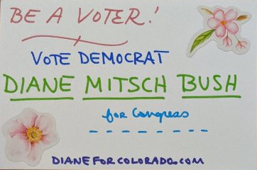 GailWaldby's tweet photo. #StopQAnon 
Join us writing #PostcardsToVoters. We're writing for Diane Mitsch Bush @RepDMB in Colorado House District 03, who is running against a QAnon.

Text Join to 484-275-2229 or email Join@TonyTheDemocrat.org https://t.co/DV4kfd1RbV