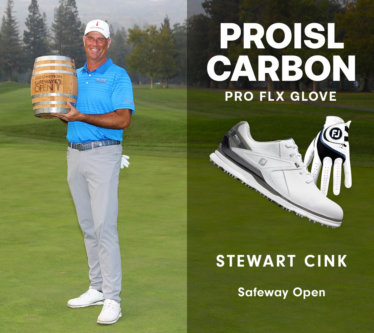 FootJoy's tweet photo. 🏆 When FootJoy wins, you win! 🏆⁣⁣⁣⁣
⁣⁣⁣
Stewart Cink trusted FJ in yesterday's Safeway Open victory and now we're giving you the chance to take home his gear!⁣⁣
⁣⁣⁣⁣
👟: #ProSL Carbon⁣⁣
🧤: #ProFLX 
⁣
Enter here: https://t.co/chKH4FThN9 https://t.co/n1C9dG1Ma5
