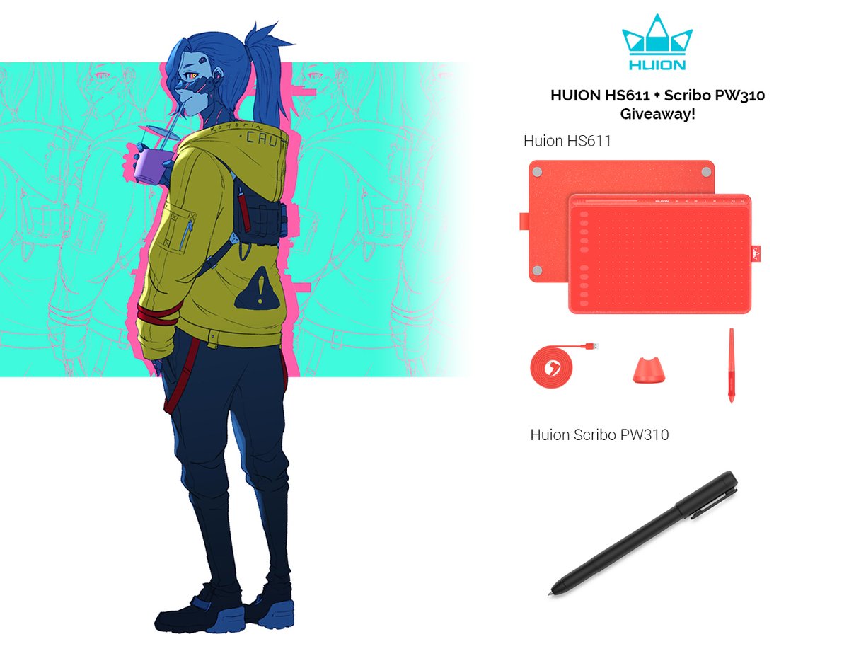 koyoriin's tweet photo. Hey everyone! A while back, I did an artwork on one of Huion’s tablets, and I’m holding a giveaway with Huion for their HS611 tablet + Scribo PW310 pen for one winner!
- Follow @koyoriin and @HuionTab
- Like and RT this post
Winner will be randomly selected Sept. 21st)! \o/ https://t.co/p24kTdaXdT
