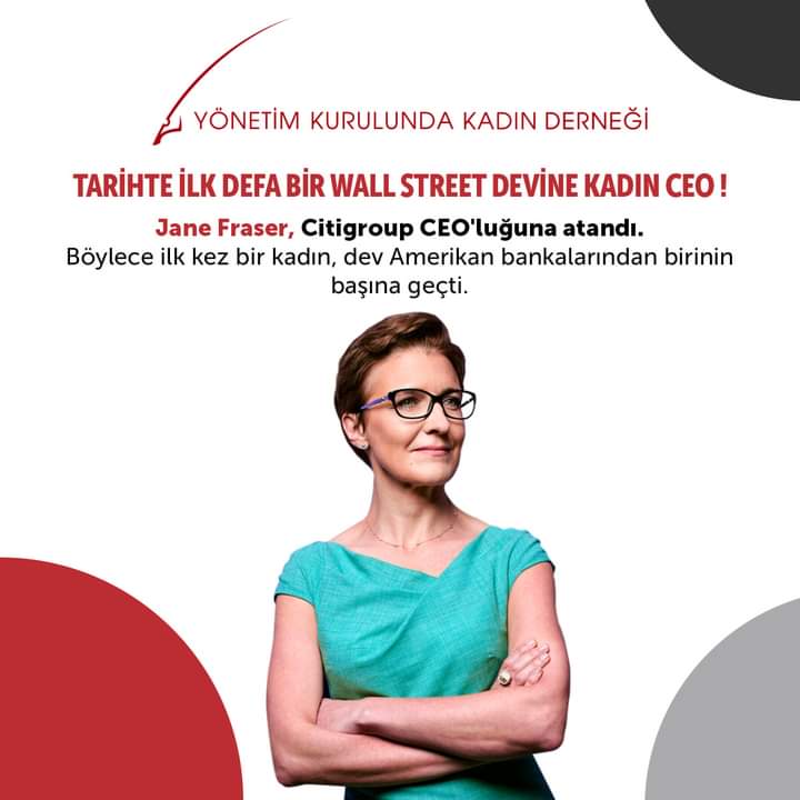 Kadının gücü, zekası yönetim de kadın, gurur duydum..