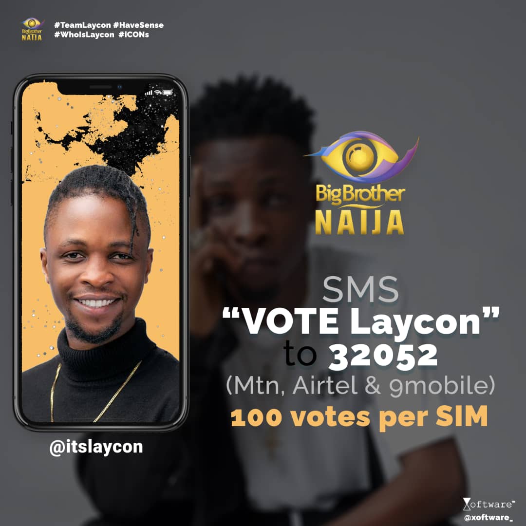 itsLaycon's tweet photo. We VOTE Laycon like never before! https://t.co/Ydya84Tlyp