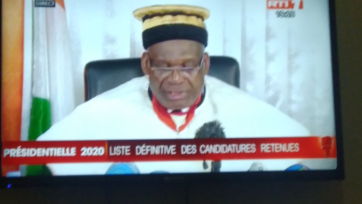 ebrinbrou's tweet photo. La candidature de Marcel Amon Tanoh rejetée par le conseil constitutionnel https://t.co/5xXxYf6jh5