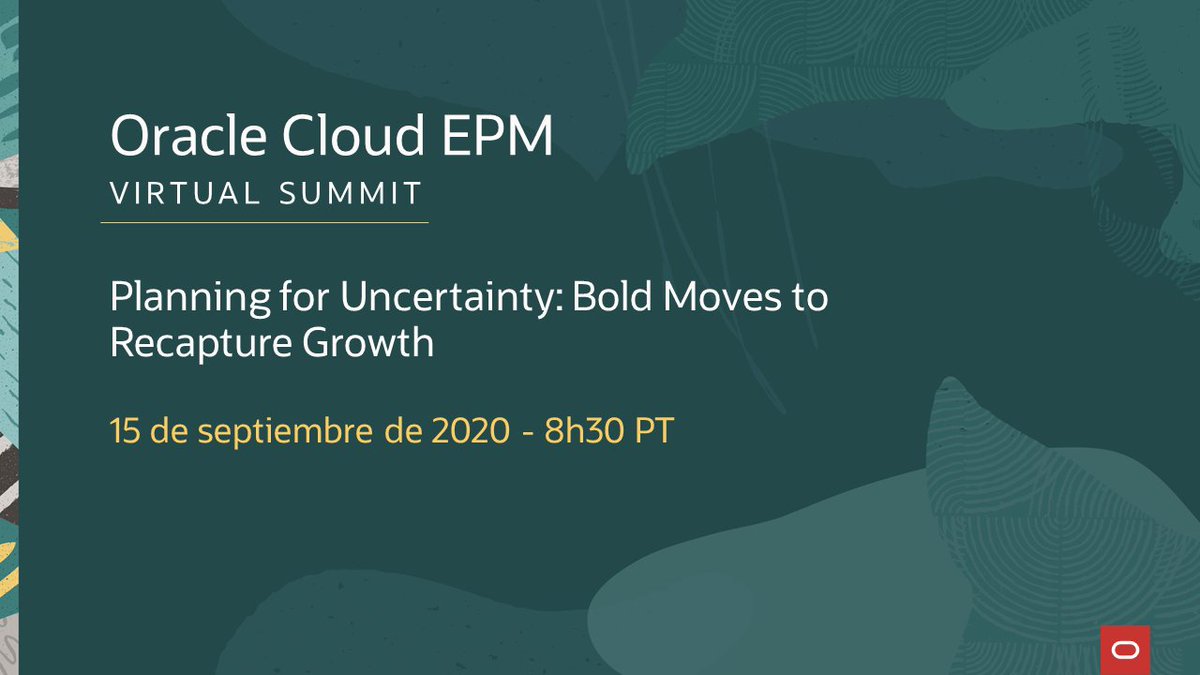 OracleLatam's tweet image. Conéctate con los expertos de McKinsey, McDonald &apos;s, Accenture y Oracle el próximo 15 de septiembre en el evento virtual: #OracleCloudEPM. Conoce nuevos enfoques que revolucionarán tu visión de la planificación de escenarios. Regístrate aquí: oracl.info/Ieau50BquL0